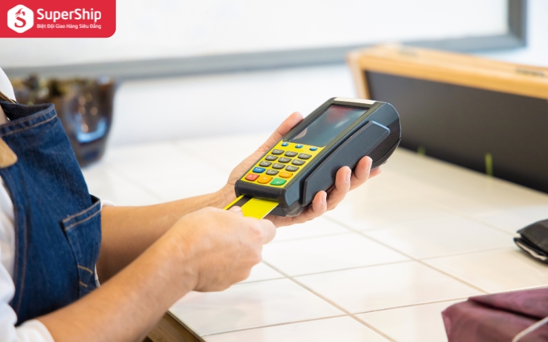Máy Pos quẹt thẻ ngân hàng